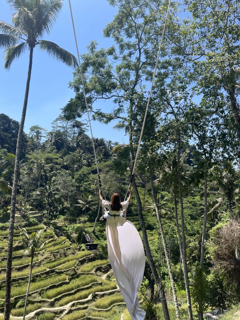 Tegallalang Rice Terraces, panoramic green rice terraces near Ubud | THE DAILY HAPPINESS