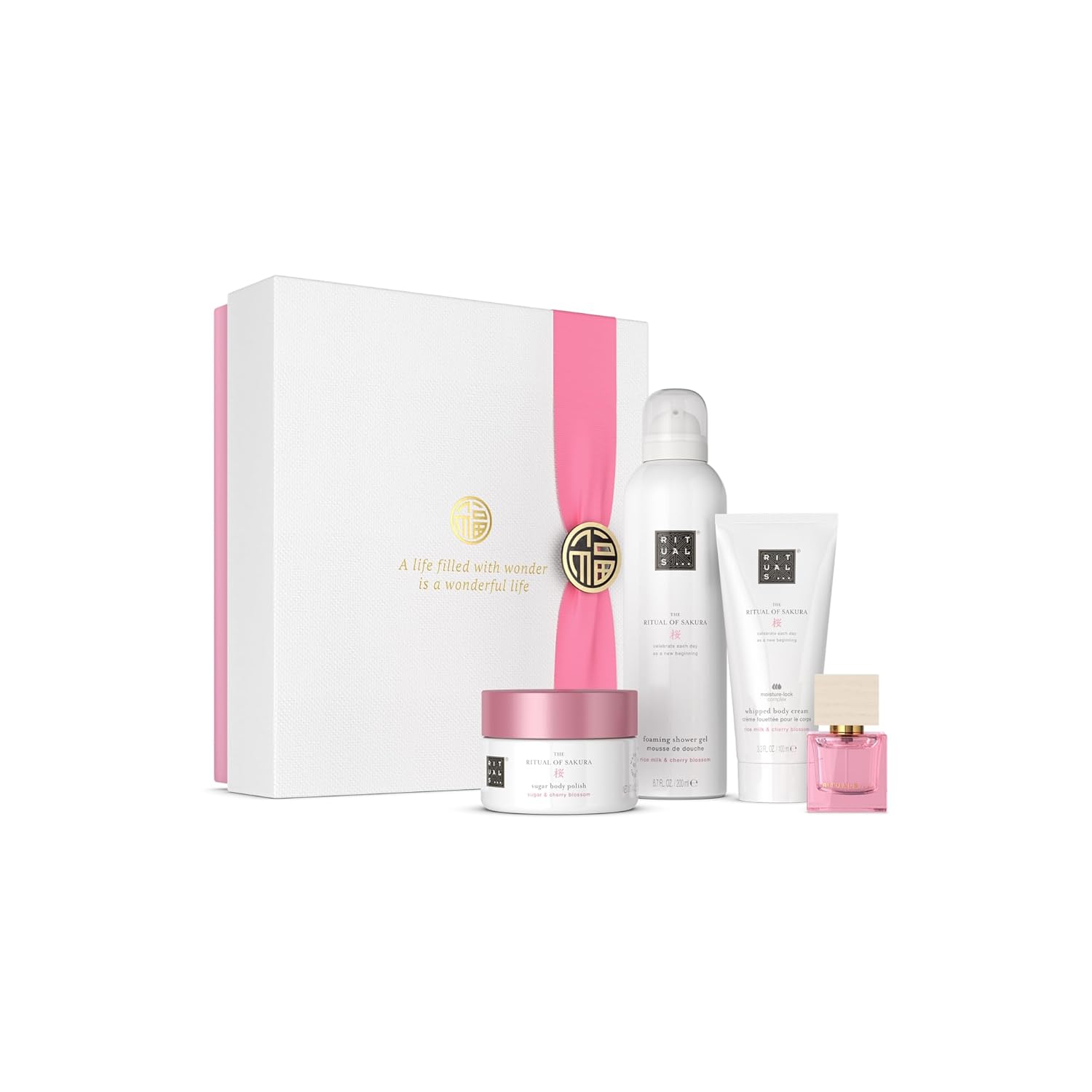Rituals The Ritual of Sakura pampering gift set with cherry blossom and rice milk